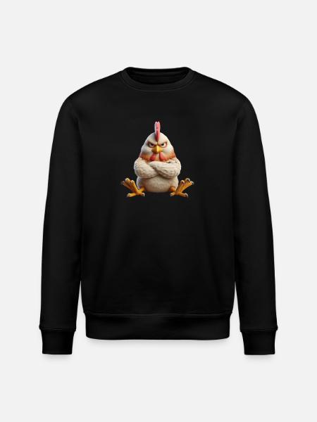 grim 1 - Stanley/Stella ROLLER Unisex Organic Sweatshirt - black