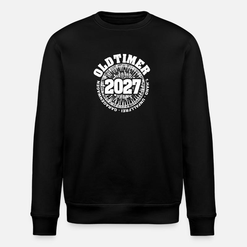 Voitures classiques 2027 - Sweat bio ROLLER Stanley/Stella Unisexe - noir