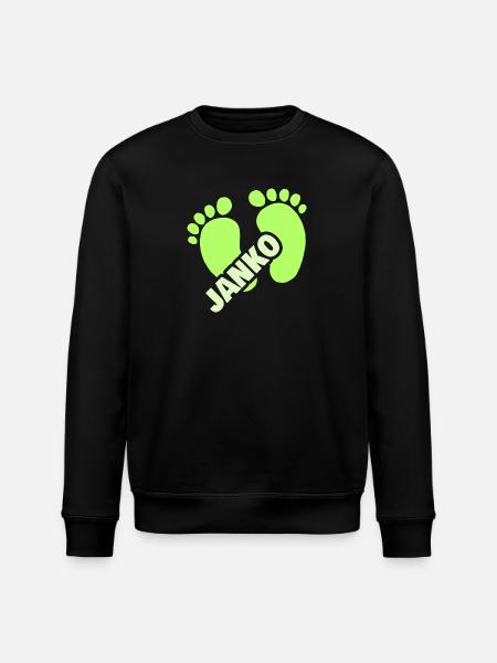 Birth of Janko - Stanley/Stella ROLLER Unisex Organic Sweatshirt - black