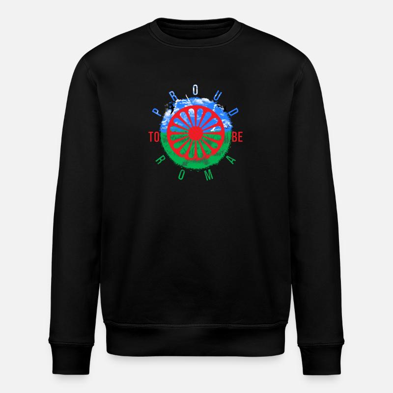 Fiers d’être Roms - Sweat bio ROLLER Stanley/Stella Unisexe - noir
