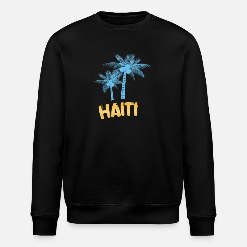 Haïti comme Haïti - Sweat bio ROLLER Stanley/Stella Unisexe - noir
