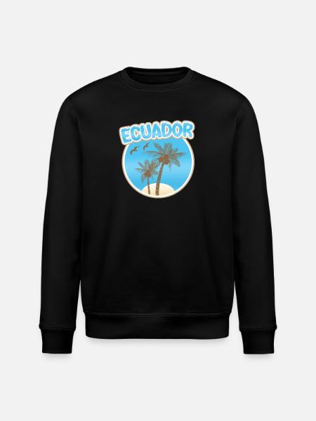 Holidays Ecuador - Stanley/Stella ROLLER Unisex Organic Sweatshirt - black