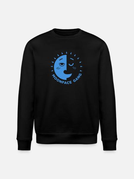 Moonface Gang - Stanley/Stella Unisex Bio-Sweatshirt ROLLER - Schwarz