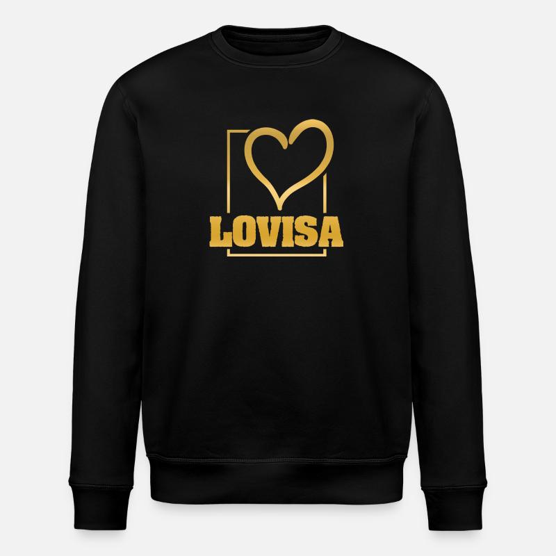 Gift for Lovisa - Stanley/Stella ROLLER Unisex Organic Sweatshirt - black