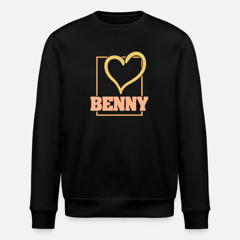 Benny - Stanley/Stella Unisex Bio-Sweatshirt ROLLER - Schwarz