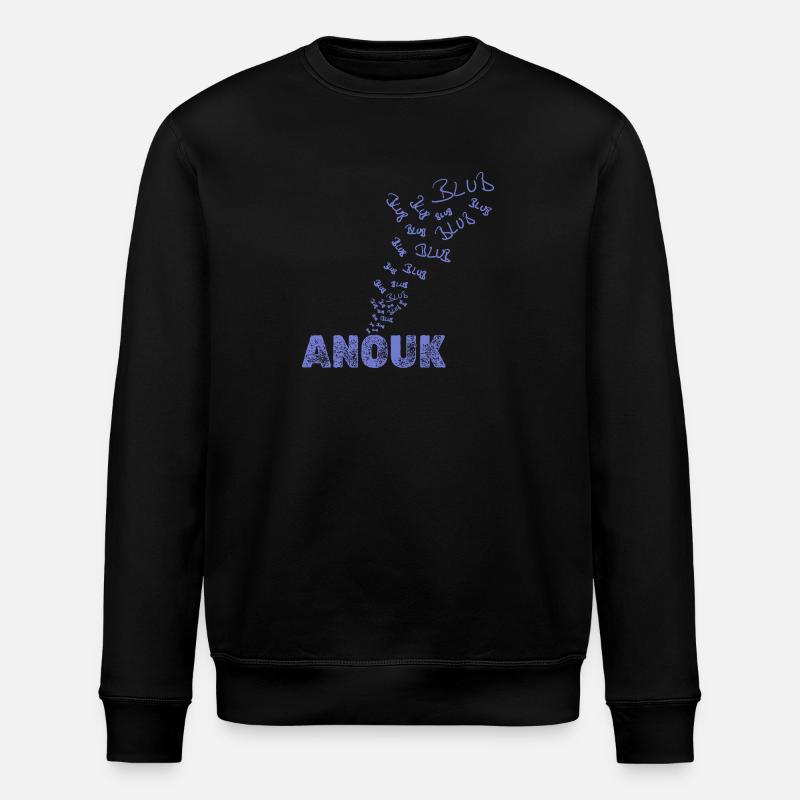 Sailing Anouk - Stanley/Stella ROLLER Unisex Organic Sweatshirt - black