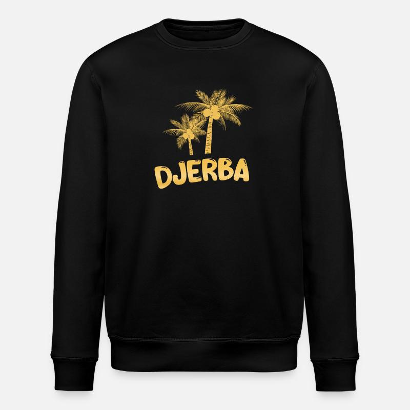 Djerba Djerba - Stanley/Stella Unisex Bio-Sweatshirt ROLLER - Schwarz