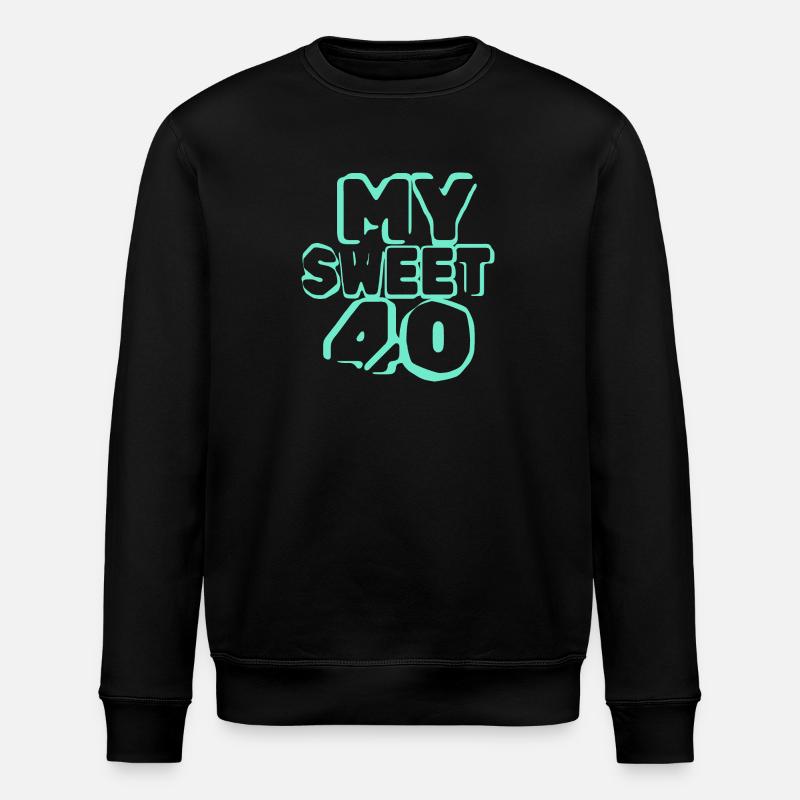 40 - Stanley/Stella ROLLER Unisex Organic Sweatshirt - black