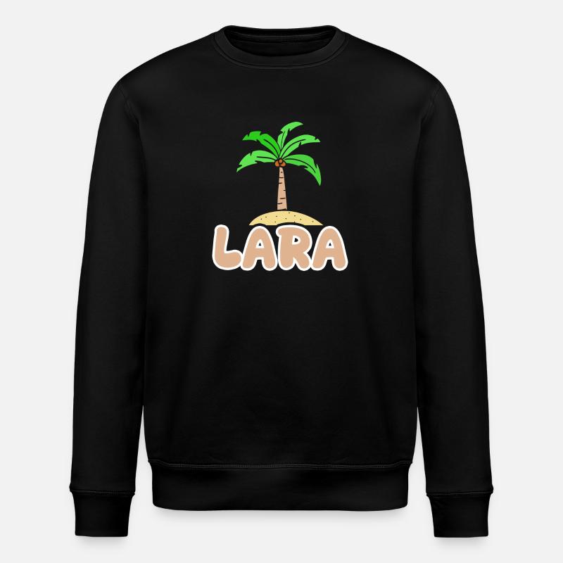 Gift for Lara - Stanley/Stella ROLLER Unisex Organic Sweatshirt - black