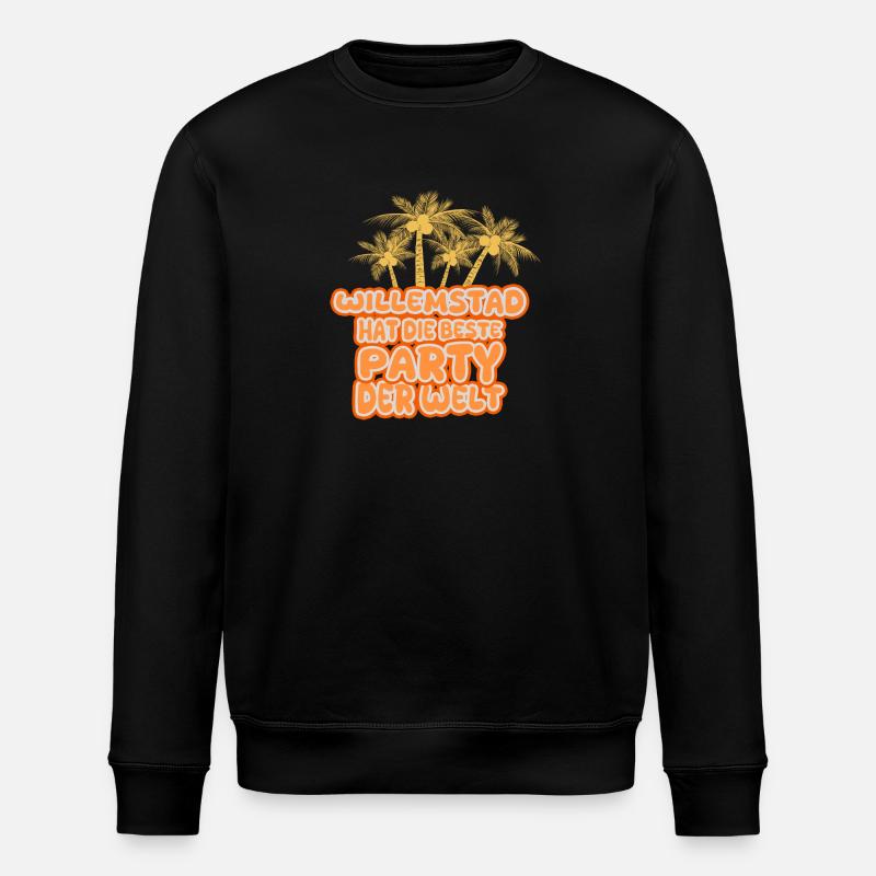 Tourisme Willemstad - Sweat bio ROLLER Stanley/Stella Unisexe - noir