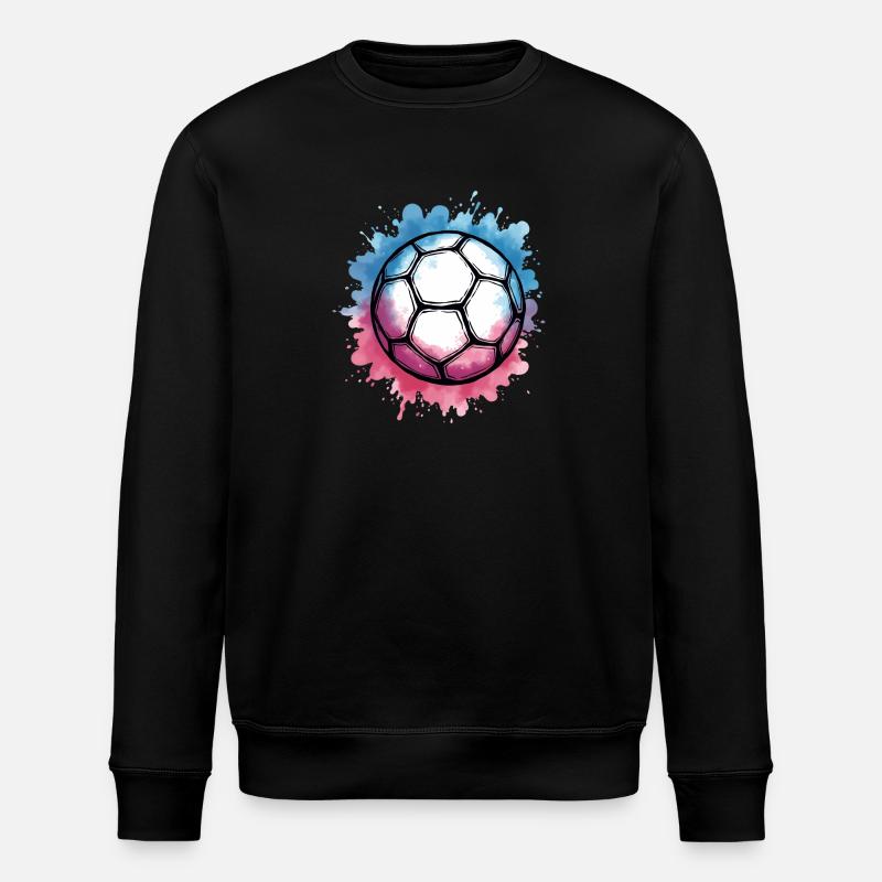 handball geschenkideen - handbälle - Stanley/Stella Unisex Bio-Sweatshirt ROLLER - Schwarz