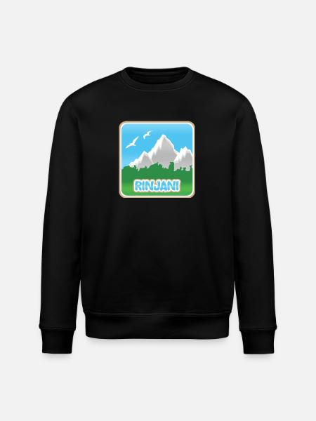 Gift for Rinjani - Stanley/Stella ROLLER Unisex Organic Sweatshirt - black