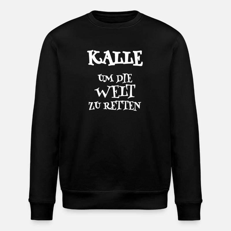 Rescuer Kalle - Stanley/Stella ROLLER Unisex Organic Sweatshirt - black