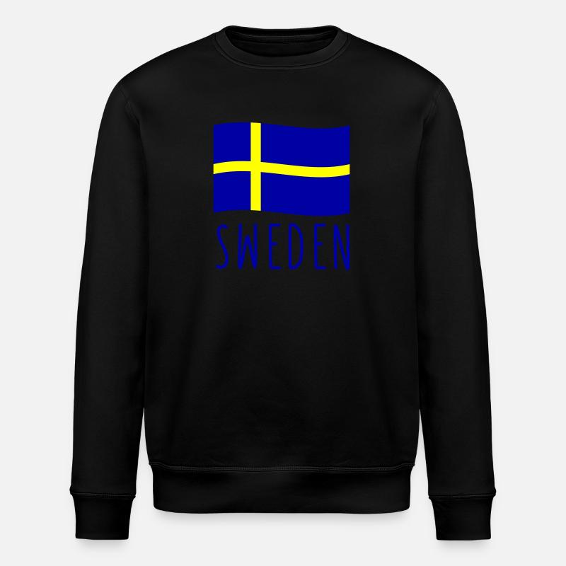 Suède - Sweat bio ROLLER Stanley/Stella Unisexe - noir