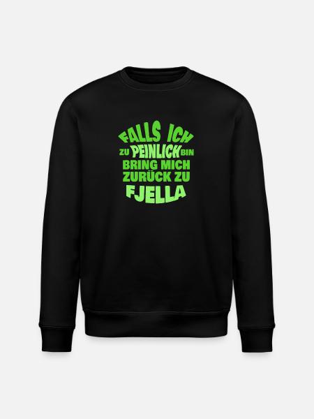 Jungesellenabschied Fjella - Stanley/Stella Unisex Bio-Sweatshirt ROLLER - Schwarz