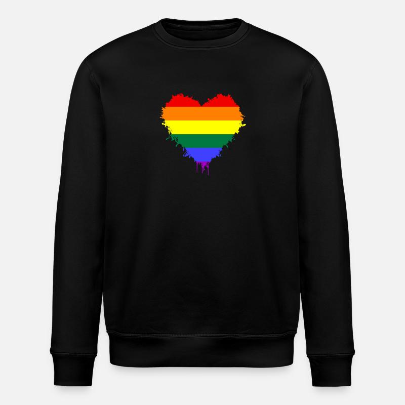 LGBT - Stanley/Stella Unisex Bio-Sweatshirt ROLLER - Schwarz