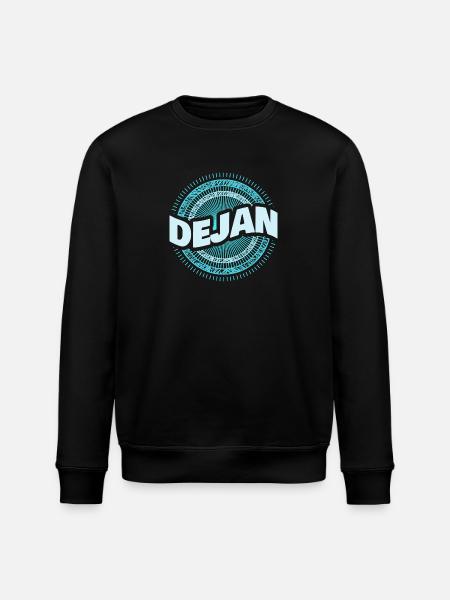 Geschenkidee Dejan - Stanley/Stella Unisex Bio-Sweatshirt ROLLER - Schwarz