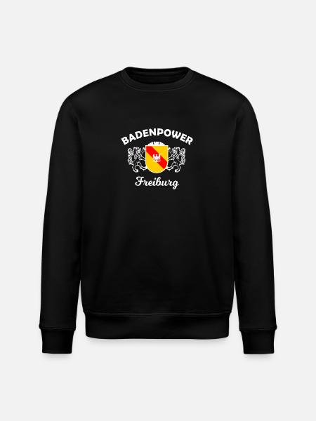 The power from Freiburg - Stanley/Stella ROLLER Unisex Organic Sweatshirt - black