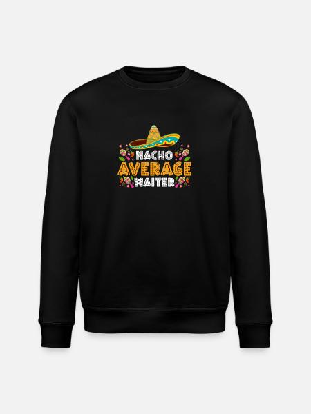 Waitress Restaurant Party - Stanley/Stella ROLLER Unisex Organic Sweatshirt - black