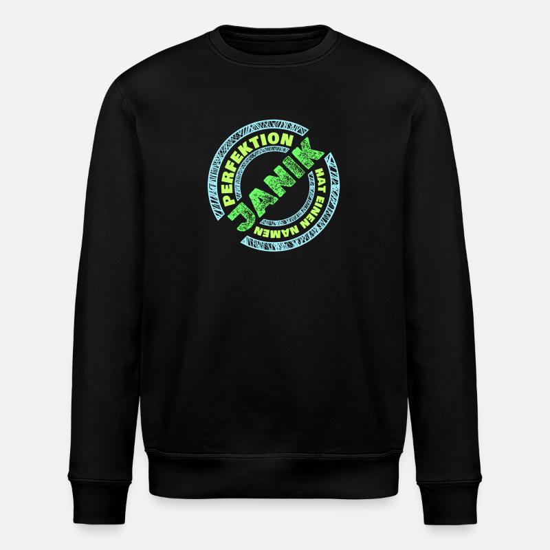 Janik Janik - Stanley/Stella Unisex Bio-Sweatshirt ROLLER - Schwarz