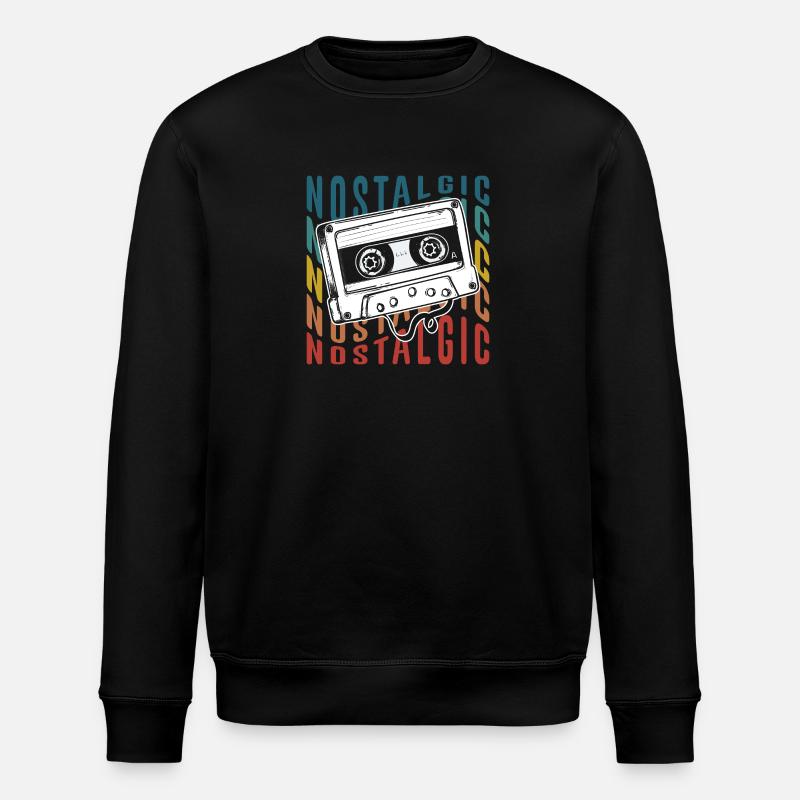 Cassette Rétro 80s Hits légendaires - Sweat bio ROLLER Stanley/Stella Unisexe - noir