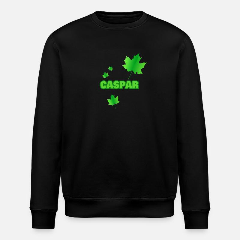 Caspar - Sweat bio ROLLER Stanley/Stella Unisexe - noir