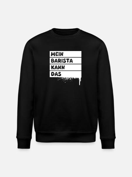 Occupation: Barista - Stanley/Stella ROLLER Unisex Organic Sweatshirt - black