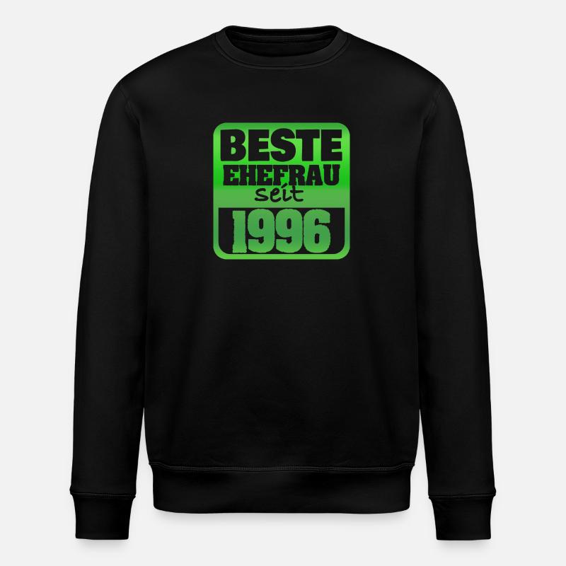 1996 - Stanley/Stella Unisex Bio-Sweatshirt ROLLER - Schwarz