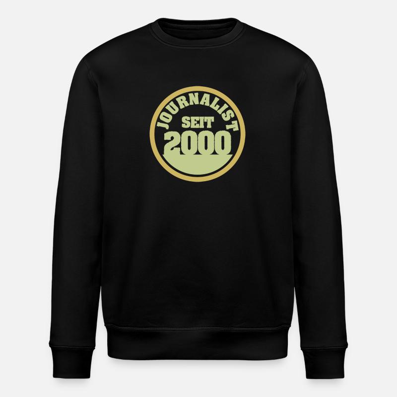 2000 - Stanley/Stella Unisex Bio-Sweatshirt ROLLER - Schwarz