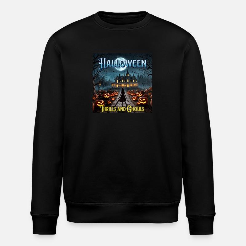 Halloween TG2 - Stanley/Stella Unisex Bio-Sweatshirt ROLLER - Schwarz