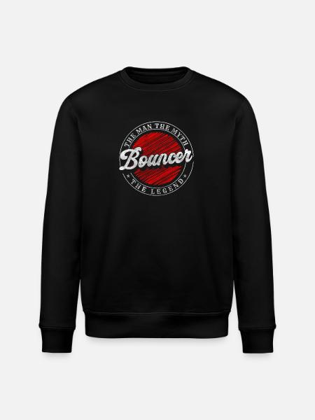 Security Club Admission Team - Stanley/Stella ROLLER Unisex Organic Sweatshirt - black