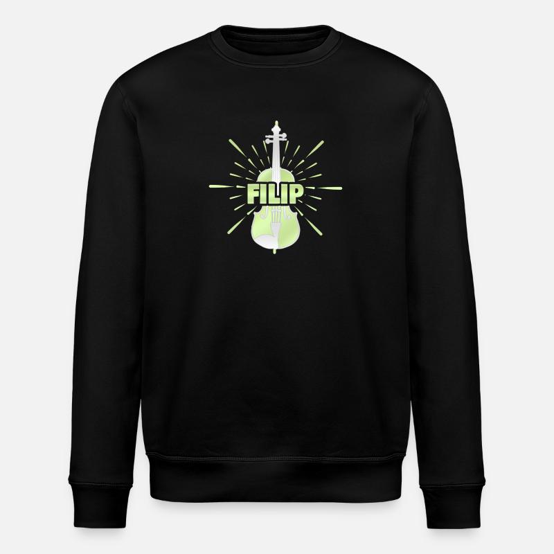 Filip - Stanley/Stella Unisex Bio-Sweatshirt ROLLER - Schwarz