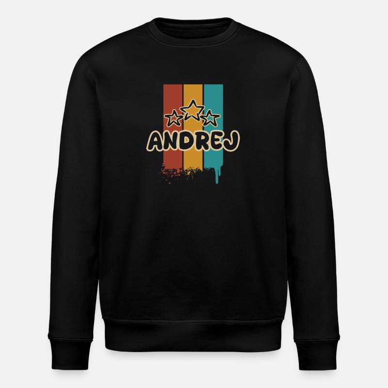 Andrej Andrej - Stanley/Stella Unisex Bio-Sweatshirt ROLLER - Schwarz