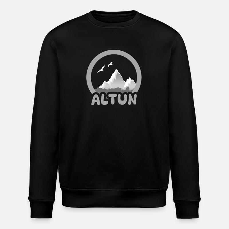 Trekking Altun - Sweat bio ROLLER Stanley/Stella Unisexe - noir