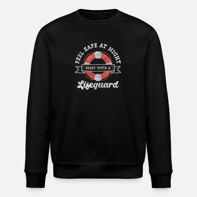 Sauveteur piscine sauveteur - Sweat bio ROLLER Stanley/Stella Unisexe - noir