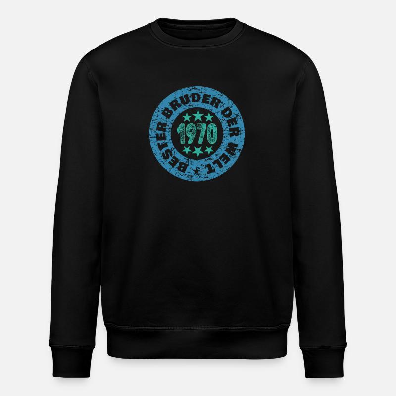 1970 - Stanley/Stella ROLLER Unisex Organic Sweatshirt - black