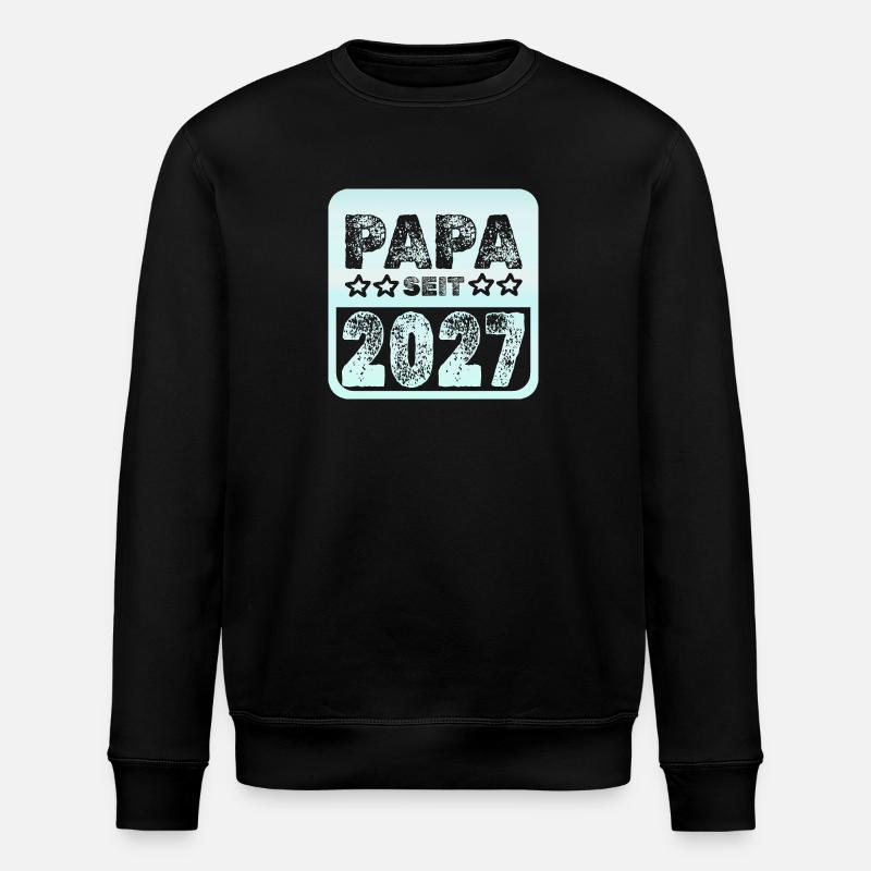 Dad 2027 - Stanley/Stella ROLLER Unisex Organic Sweatshirt - black