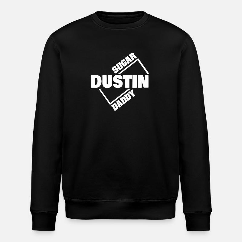 Sugardaddy Dustin - Stanley/Stella ROLLER Unisex Organic Sweatshirt - black