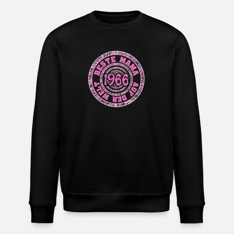 1966 - Stanley/Stella ROLLER Unisex Organic Sweatshirt - black