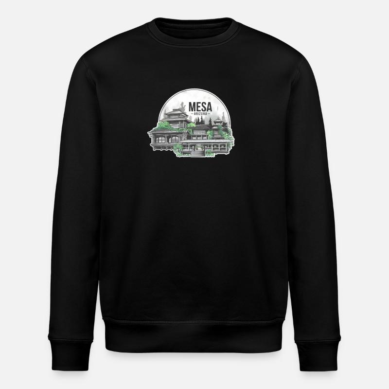 Mesa City, Arizona, USA - Stanley/Stella ROLLER Unisex Organic Sweatshirt - black