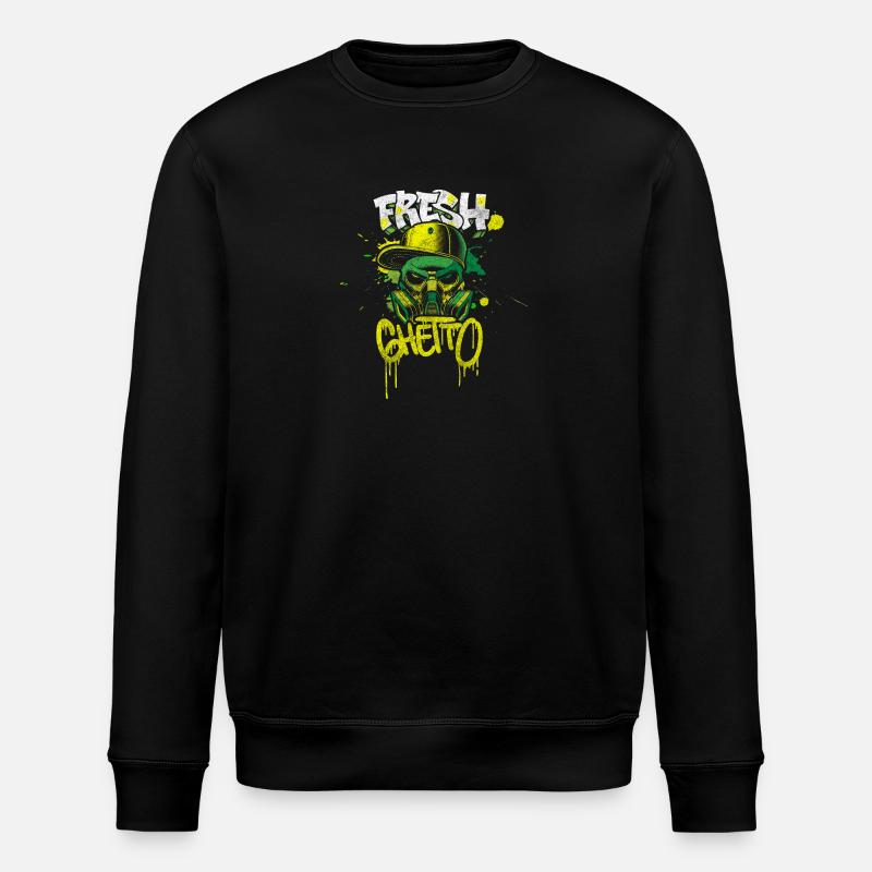 Graffiti Art Fashion Eye-catching - Stanley/Stella ROLLER Unisex Organic Sweatshirt - black