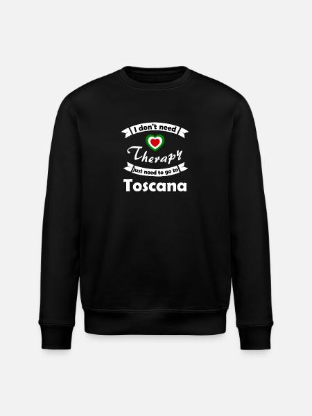 Vacances en Toscane - Sweat bio ROLLER Stanley/Stella Unisexe - noir
