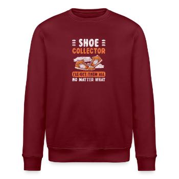 Des chaussures à la mode qui attirent l’attention - Sweat bio ROLLER Stanley/Stella Unisexe - bordeaux - Devant - Nik (191cm)
