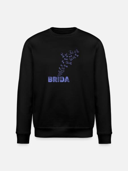 Brida - Sweat bio ROLLER Stanley/Stella Unisexe - noir