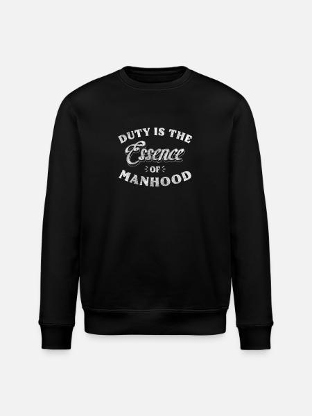 Men's Day celebrate honour - Stanley/Stella ROLLER Unisex Organic Sweatshirt - black