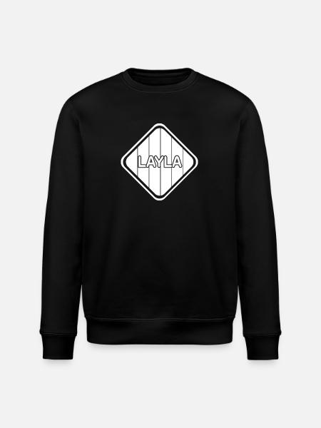 Girl Layla - Stanley/Stella ROLLER Unisex Organic Sweatshirt - black