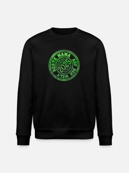 2025 - Stanley/Stella Unisex Bio-Sweatshirt ROLLER - Schwarz