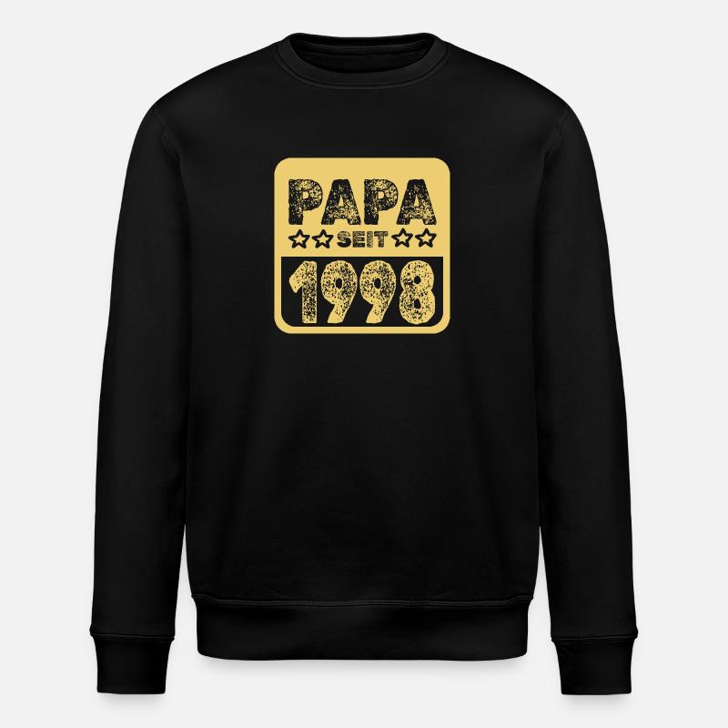 seit 1998 - Stanley/Stella Unisex Bio-Sweatshirt ROLLER - Schwarz