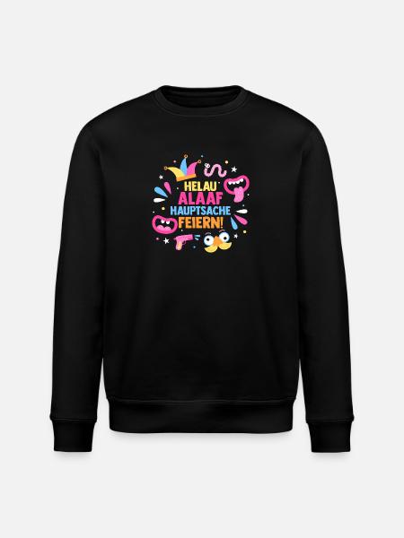 Costume de carnaval Carnaval - Sweat bio ROLLER Stanley/Stella Unisexe - noir