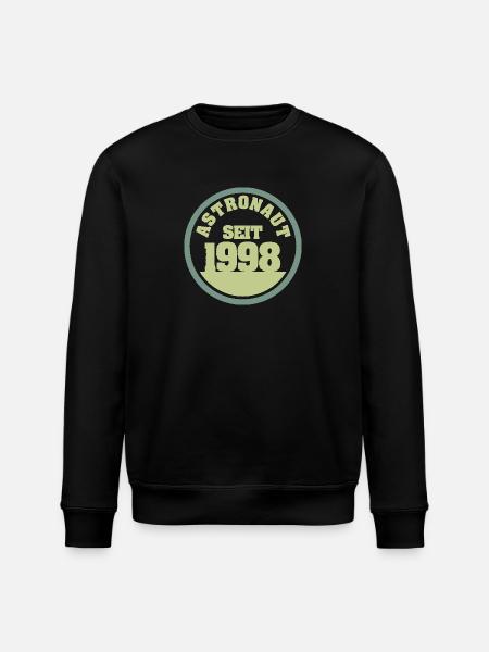 1998 - Stanley/Stella ROLLER Unisex Organic Sweatshirt - black